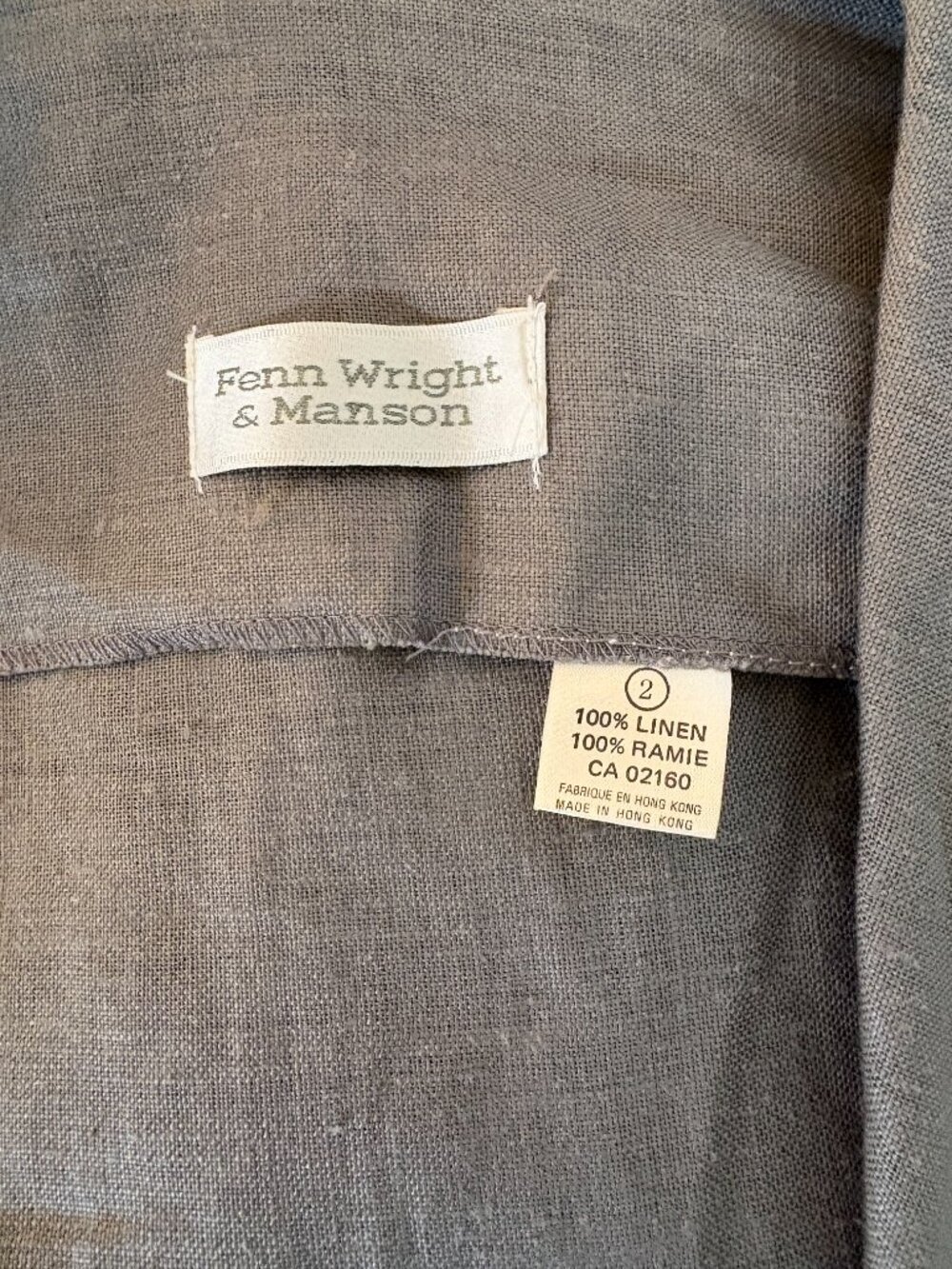 Linen Unstructured Jacket Button Front - Picture 4 of 6